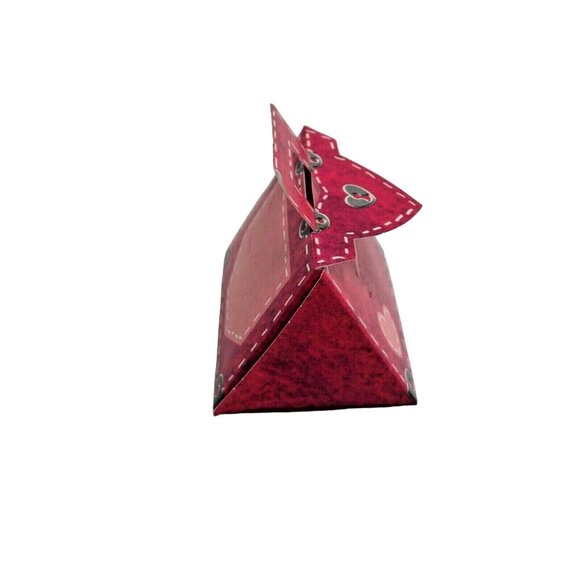 Valentine Purse Gift Box Craft Kit 8 purses Fold and Tuck Current - Picture 4 of 7